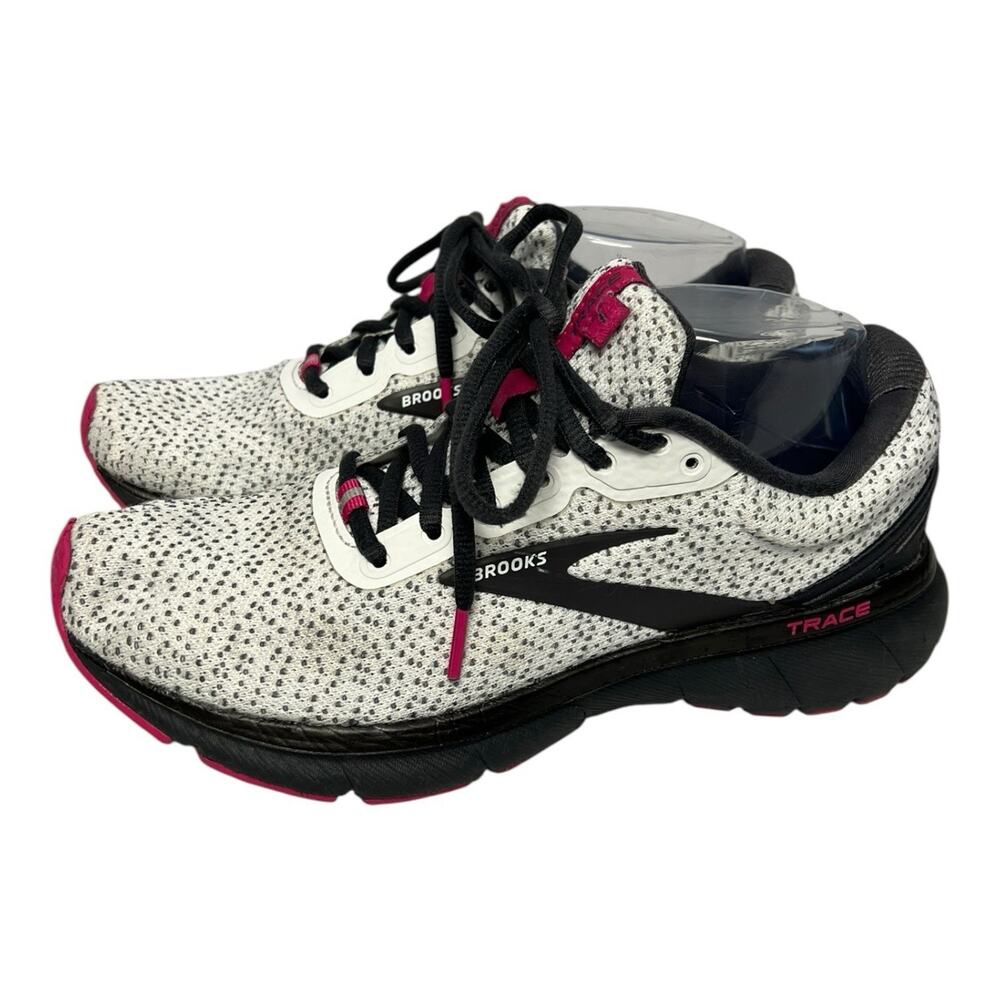Brooks Women's Sneakers - Black, White, Pink